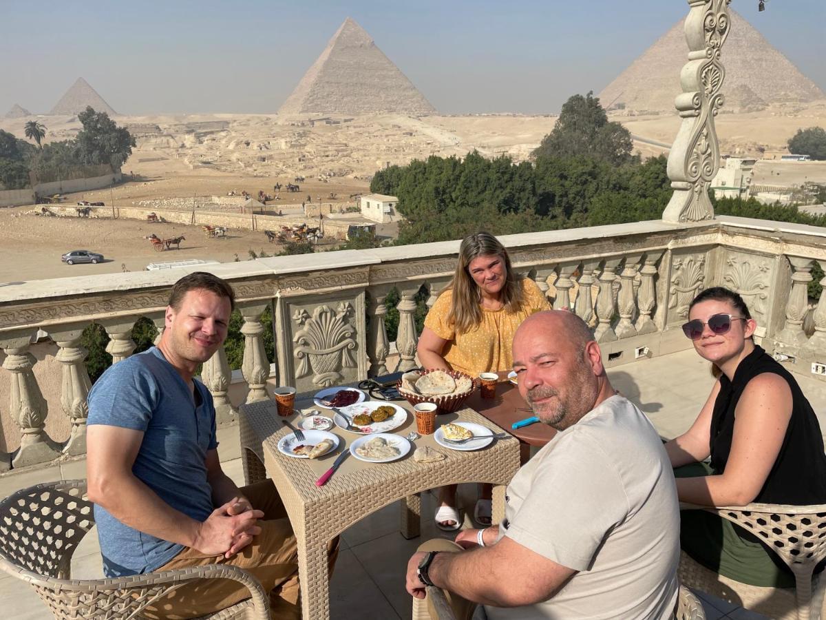 Sphinx Palace Pyramids View Inn Kafret el-Gabal Exteriér fotografie