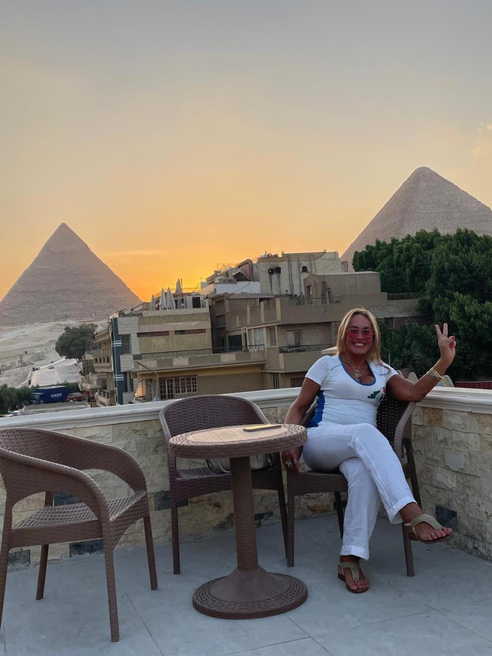 Sphinx Palace Pyramids View Inn Kafret el-Gabal Exteriér fotografie